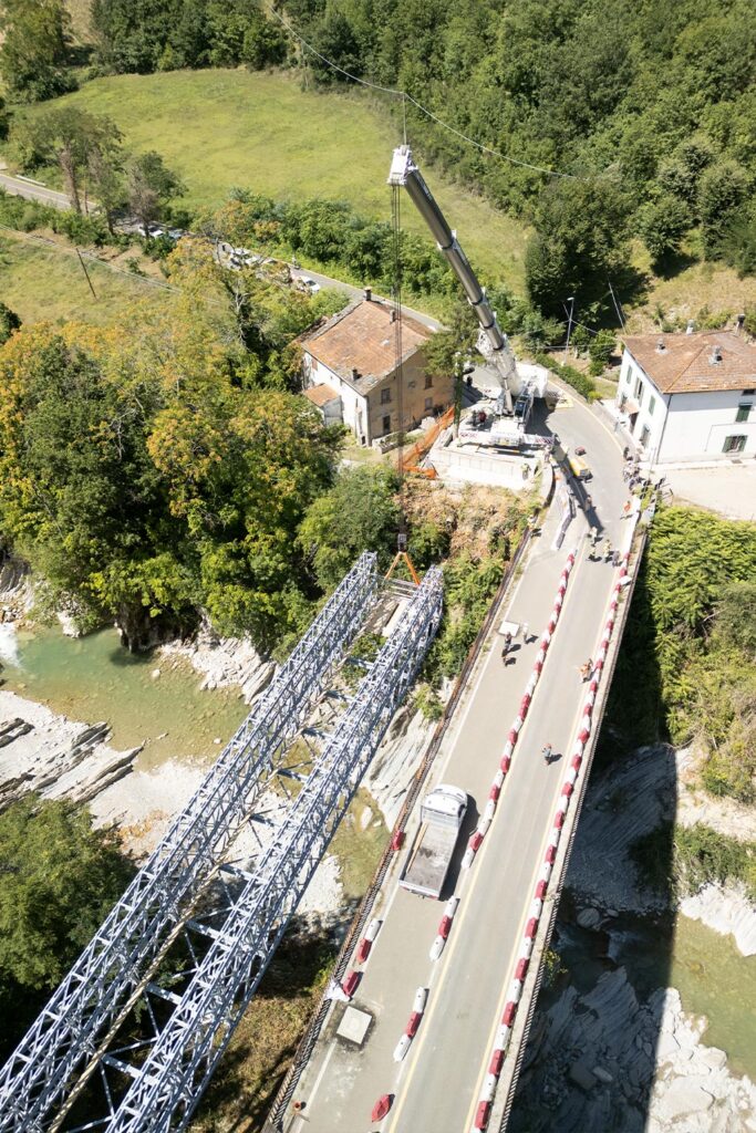 ponte provvisorio Firenzuola SFC Impresa